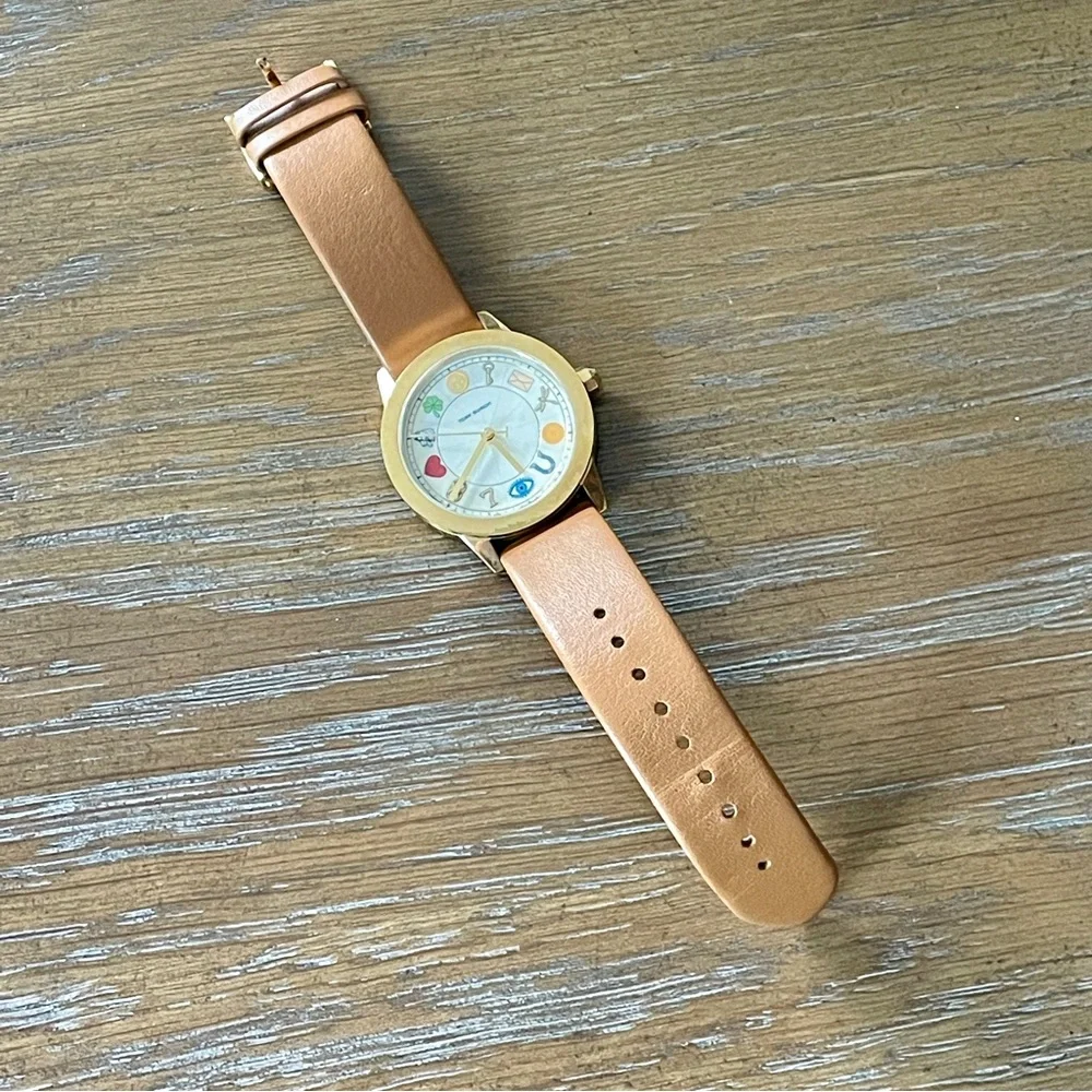 Tory Burch Gigi Charm-Inspired Dial Watch